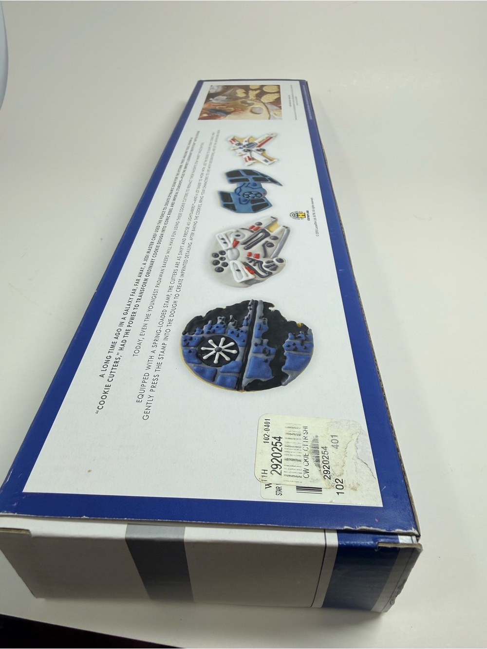 NIB Star Wars Cookie Cutters Set of 4 Williams Sonoma Xwing Death Star Falcon - Picture 3 of 9